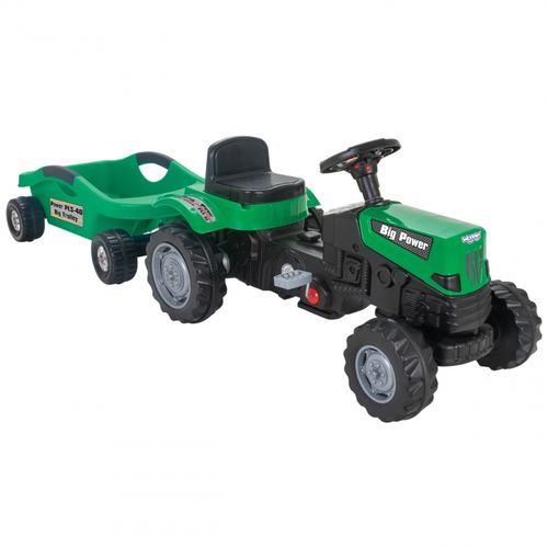 WOOPIE Traktor na Pedały Big PowerTrac z Przyczepą XXL na Arena.pl