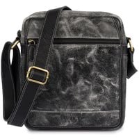 Listonoszka męska przecierana Wild Tiger - czarna