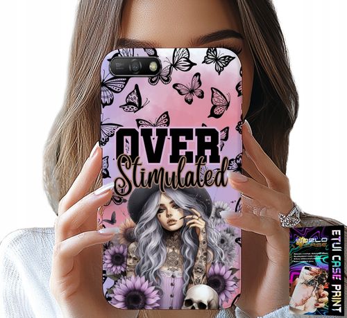 ETUI DO HUAWEI Y6 2018 - OVER STIMULATED, NASTOLETNIE WZORY, CASE na Arena.pl