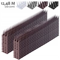 KOLCE NA PTAKI GOŁĘBIE PLASTIKOWE 24szt 12,48m