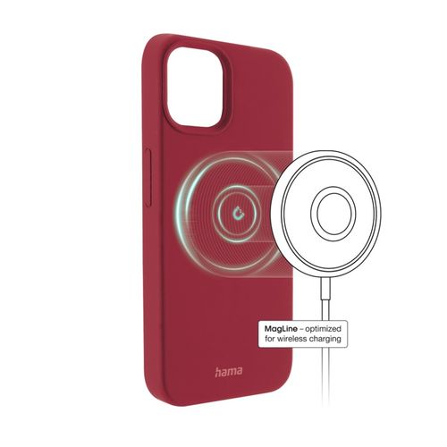 Etui HAMA MagCase Finest Feel PRO do Apple iPhone 14 Plus Czerwony na Arena.pl
