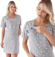 KOSZULA NOCNA PIŻAMA CIĄŻOWA PORODU KARMIENIA XL