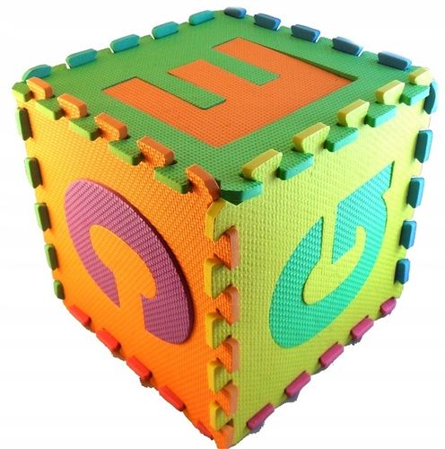 36el. Duże super puzzle piankowe plus torba 2709 na Arena.pl