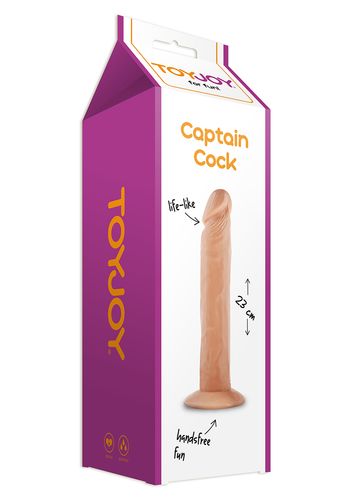 Captain Cock 23 cm Dong Light skin tone na Arena.pl