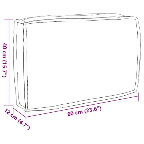Poduszka Liść Wzór liścia 60 x 40 x 12 cm Materiał Oxford na Arena.pl