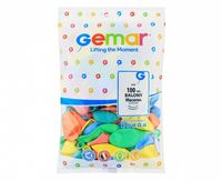 balony g90 pastel 10" mix  macaron 100 szt. 4984