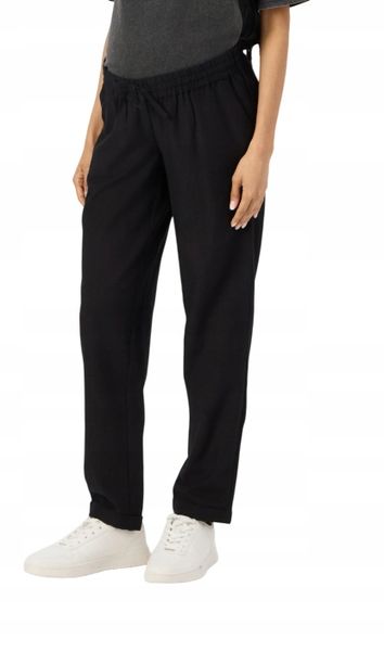 MAMALICIOUS PETRA STRING PANT - Chino - black M zdjęcie 3