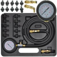 TESTER MANOMETR POMIARU OLEJU + 10 ADAPTERÓW