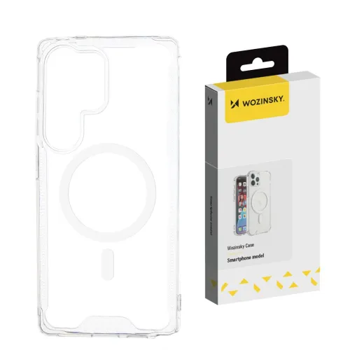Wozinsky Clear Corner Case MagSafe Samsung Galaxy S25 Ultra Transparent na Arena.pl
