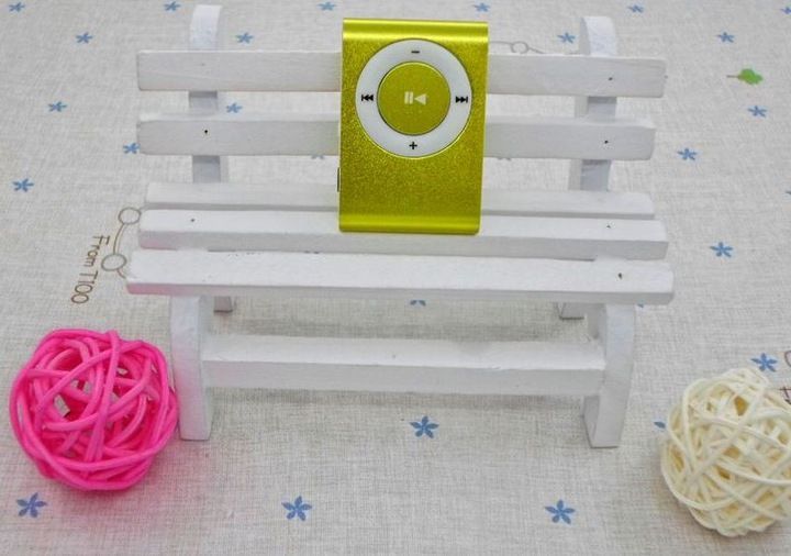 ODTWARZACZ MP3 KLIPS SŁUCHAWKI + KARTA SD 8GB USB zdjęcie 4