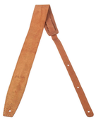 Skórzany pasek do gitary akustycznej elektrycznej Harley Benton Suede Brown