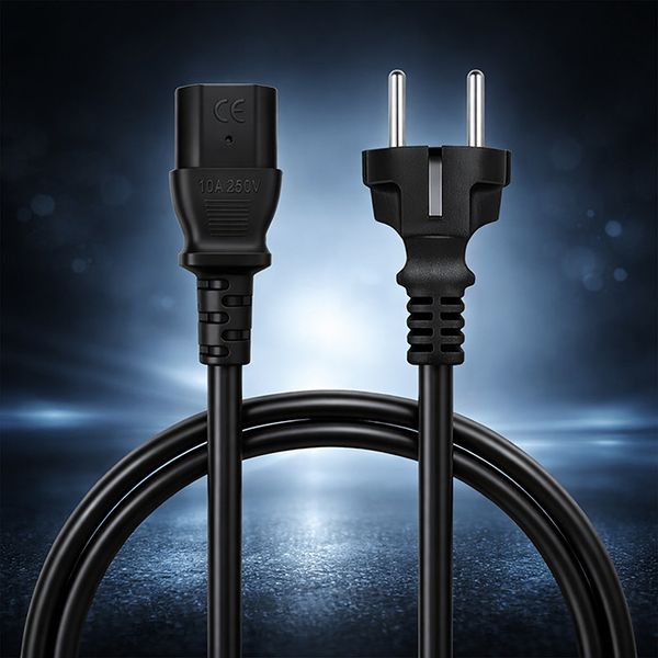 Qoltec kabel zasilający Schuko-IEC C13 3m zdjęcie 5