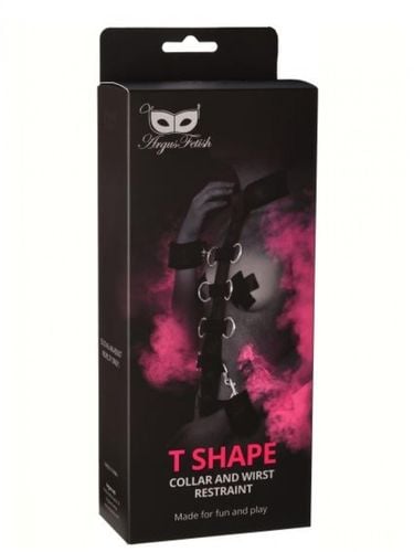t shape collar and wirst restrain na Arena.pl