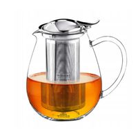 Dzbanek do zaparzania herbaty z filtrem szkło termiczne Wilmax 1,3 l