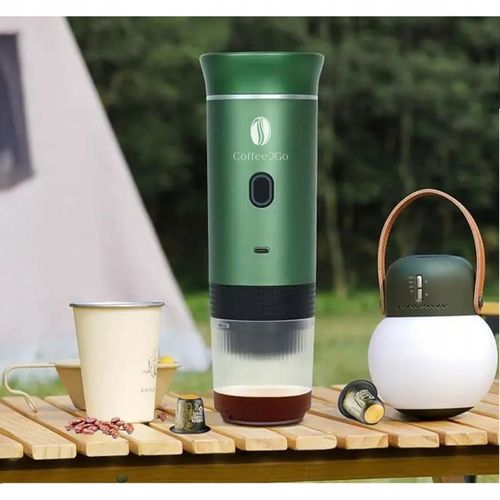 Przenośny Ekspres do Kawy Mielonej Kapsułek New Line Edition 2025 Zielony na Arena.pl