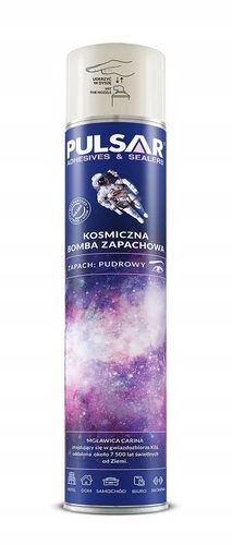 ODŚWIEŻACZ POWIETRZA SPRAY KOSMICZNA BOMBA ZAPACHOWA PULSAR PUDROWA 750 ml na Arena.pl