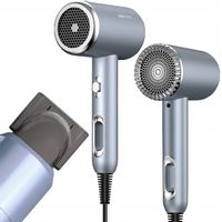 Suszarka do włosów JONIZACJA kompaktowa mocna lekka ZIMNY NAWIEW 1600W