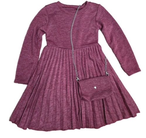 Sukienka plisowana z torebką dla dziewczynki r. 14 lat 158/164 na Arena.pl