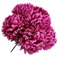 SZTUCZNE KWIATY CHRYZANTEMY bukiet sztucznych kwiatów CHRYZANTEMA do wazonu