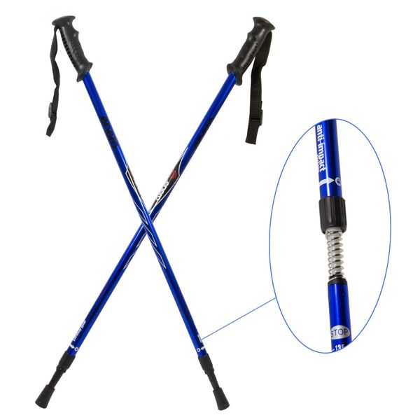 Kije trekking enero classic niebieskie zdjęcie 1