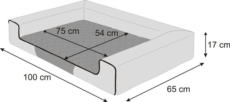 Legowisko MATERAC posłanie dla PSA kota, kanapa dla zwierzaka r. XL zdjęcie 2