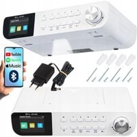 RADIO CYFROWE KUCHENNE PODSZAFKOWE PODWIESZANE FM/DAB+ BLUETOOTH