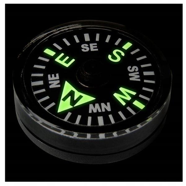 HELIKON Kompas Button Compass Large Czarny zdjęcie 3