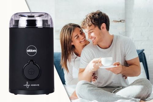 Elektryczny młynek do kawy MK90C beano Eldom czarny matowy 60g na Arena.pl