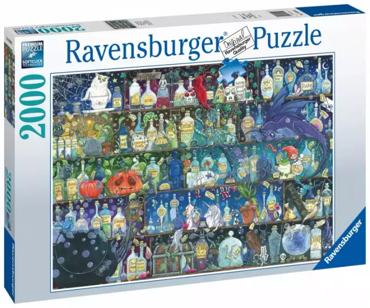 Puzzle 2000 elementów. Trucizny i mikstury zdjęcie 1