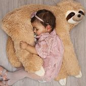 Pluszak przytulanka DUŻA MASKOTKA LENIWIEC poduszka 90CM PREZENT DLA DZIECI