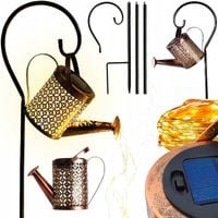 LAMPA OGRODOWA SOLARNA KONEWKA LED WBIJANA Z CZUJNIKIEM OZDOBA GIRLANDA XXL