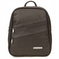 Brązowy Plecak Torebka Damska Skórzana Beltimore 022