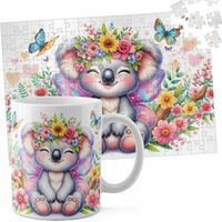 ZESTAW KUBEK + PUZZLE 110EL - ZWIERZĘTA MIŚ KOALA
