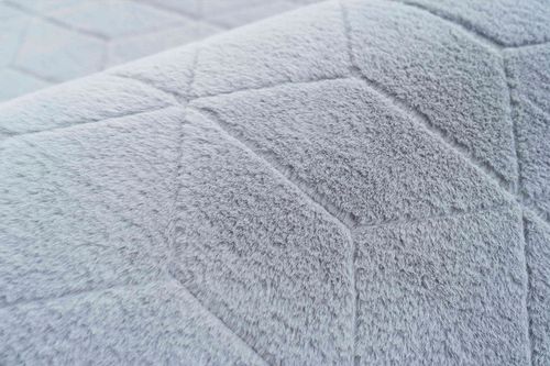 Dywan Rabbit 3D pluszowy miękki jedwabisty futro królika 120x170 na Arena.pl