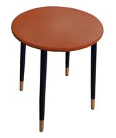 Taboret TRIX AL7 calvados podstawa czarna/złota