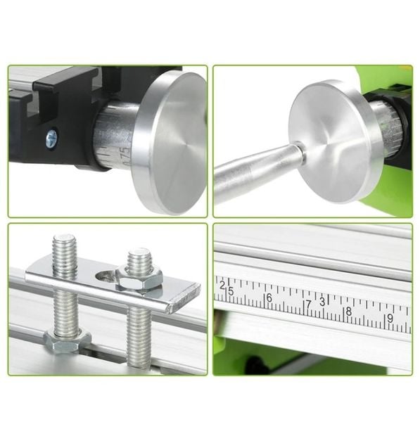 Stół przesuwny z trzema rowkami T do wiertarek i frezarek do wiertarek zdjęcie 13