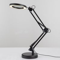 LAMPA LED LUPA + SZKŁO POWIĘKSZAJĄCE AMPLIFIER-REPAIR-LAMP-BLACK