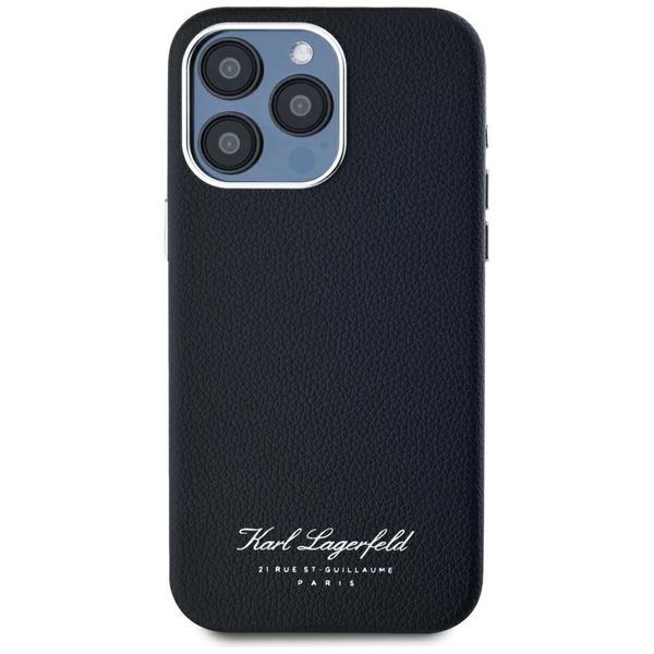 Etui Karl Lagerfeld do iPhone 15 Pro, Czarny zdjęcie 3