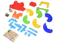 DLA DZIECI KOLOROWY ZESTAW  ZABAWEK SAMOCHODOWYCH