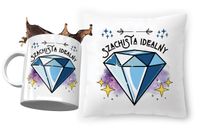 Dla Szachisty Zestaw Poduszka + Kubek Na Prezent Z Nadrukiem Ze Zdjęciem