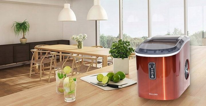 KOSTKARKA maszyna DO LODU Mulano Pomarańczowa do 15kg lodu na DOBĘ zdjęcie 10