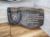 Oryginalny prezent dla pielęgniarki grawer podkowa na szczęście