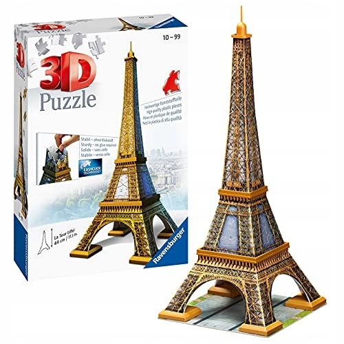 Puzzle 3D Wieża Eiffla. Ravensburger na Arena.pl