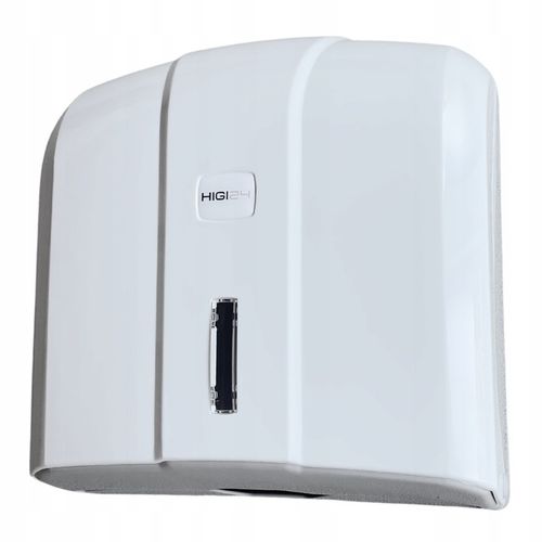 Pojemnik Dozownik Podajnik ręczniki papierowe ZZ Biały Naścienny ATEST PZH na Arena.pl