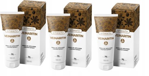 3x Veinaritin - wsparcie ociężałych nóg, usuwanie żylaków i pajączków na Arena.pl