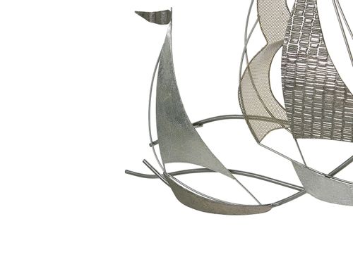 Dekoracja ścienna srebrno AMERICIUM na Arena.pl