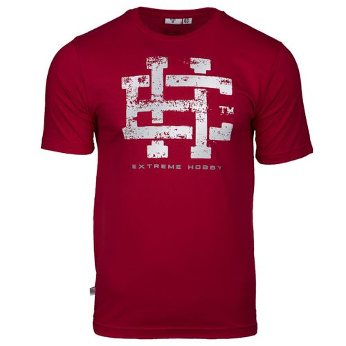 T-shirt BASIC CLASSIC Rozmiar - L, Kolor - CZERWONY na Arena.pl