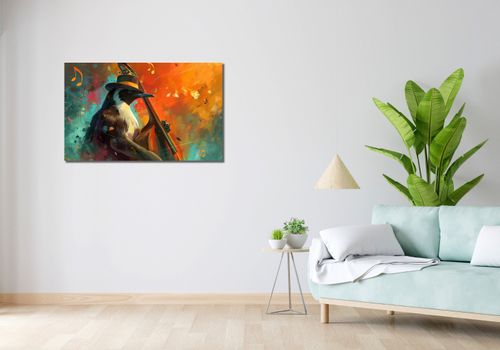 Obraz 100x60cm Pingwinia Nuta na Arena.pl