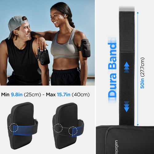 SPIGEN A702 DYNAMIC SHIELD ARMBAND BLACK na Arena.pl