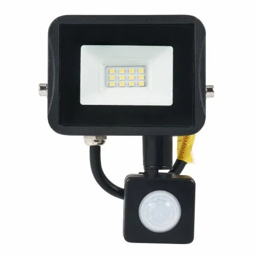 Naświetlacz halogen lampa LED z czujnik ruchu 10W na Arena.pl